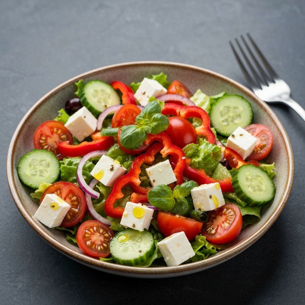 Frische Mahlzeit Beispiel