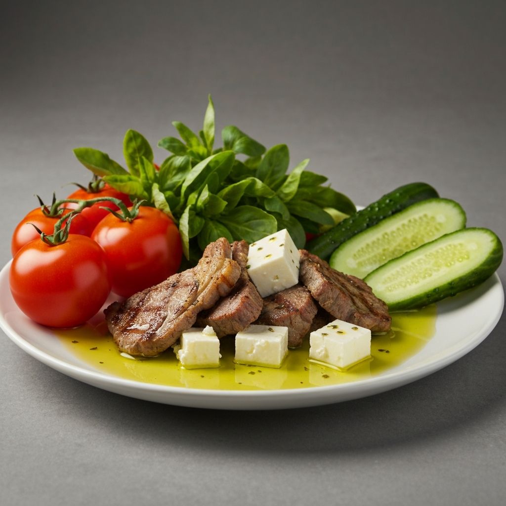 Mediterran Plan Mahlzeit